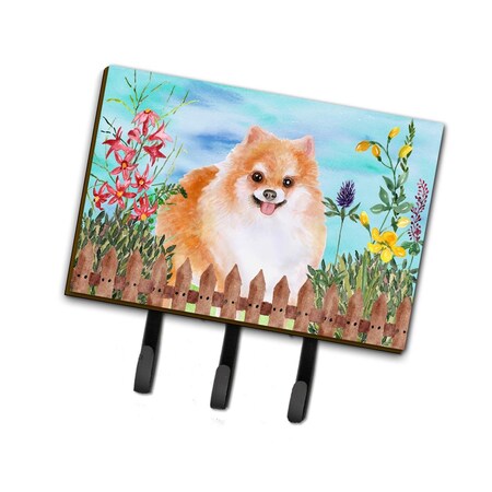 Micasa Pomeranian No.2 Spring Leash or Key Holder MI728907